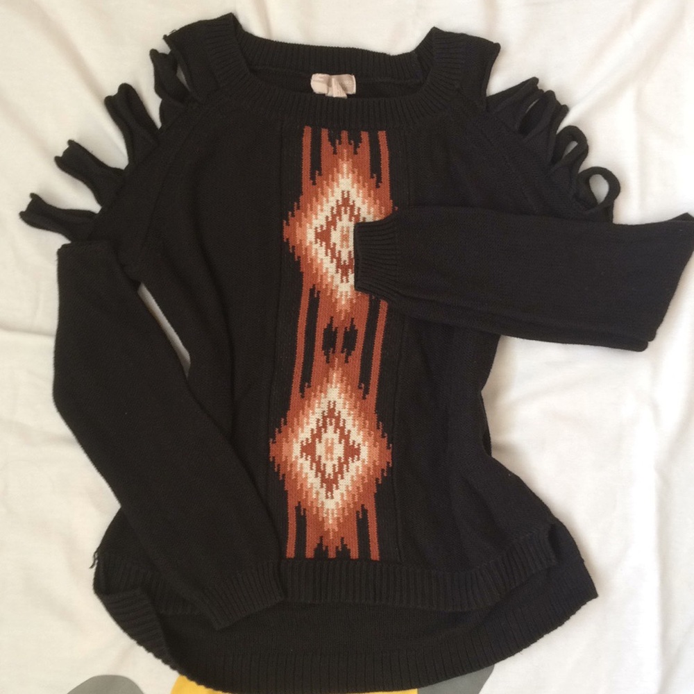 Forever 21 Distressed Sweater